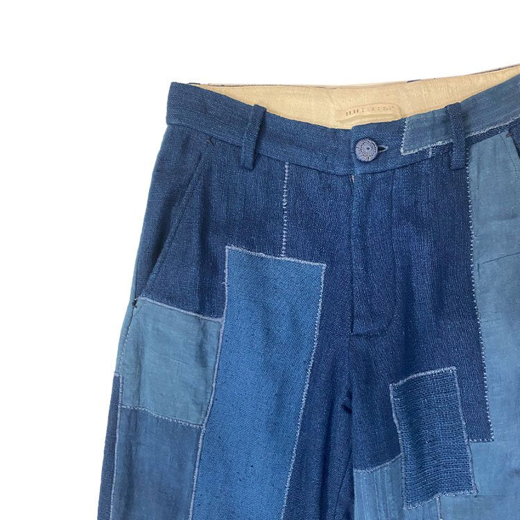 11:11 Thick Denim Patchwork Trouser