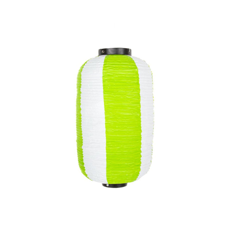 Japanese Vinyl Striped Lantern, Long