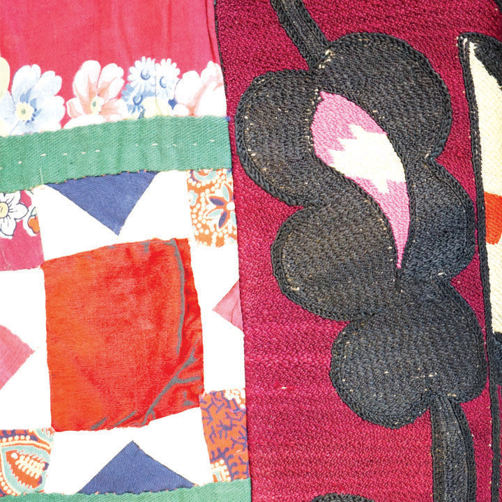 Suzani, Vintage Uzbek banner