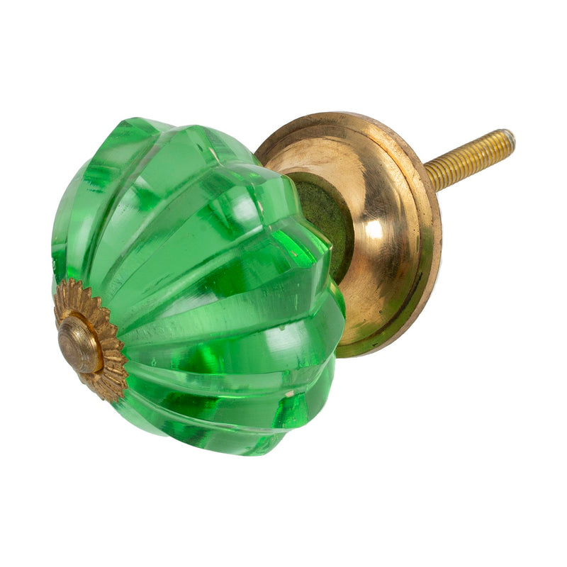 Glass Hardware, Large Scalloped