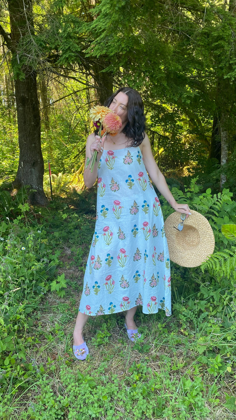 Floral Printed Summer Dress