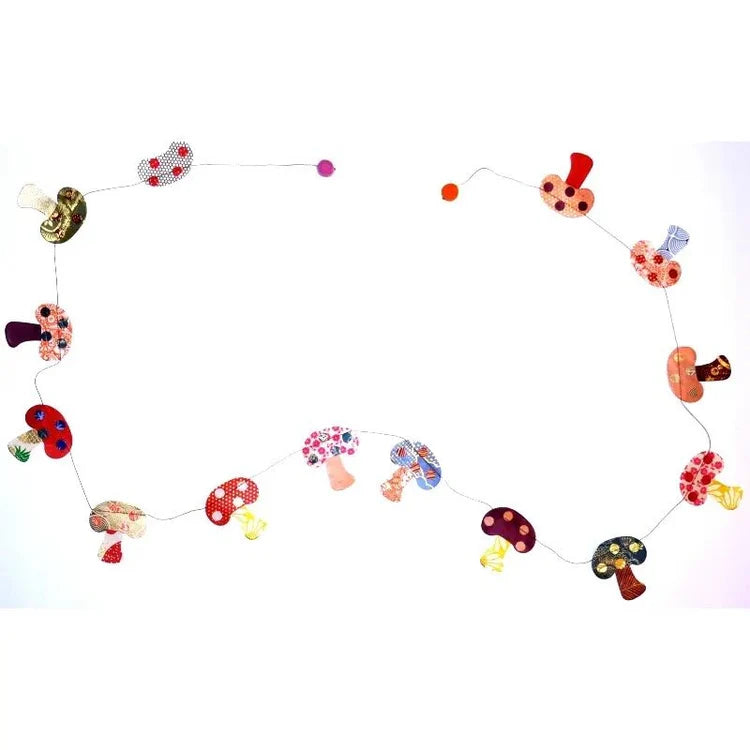 Nepalese Paper Garland, Mushroom