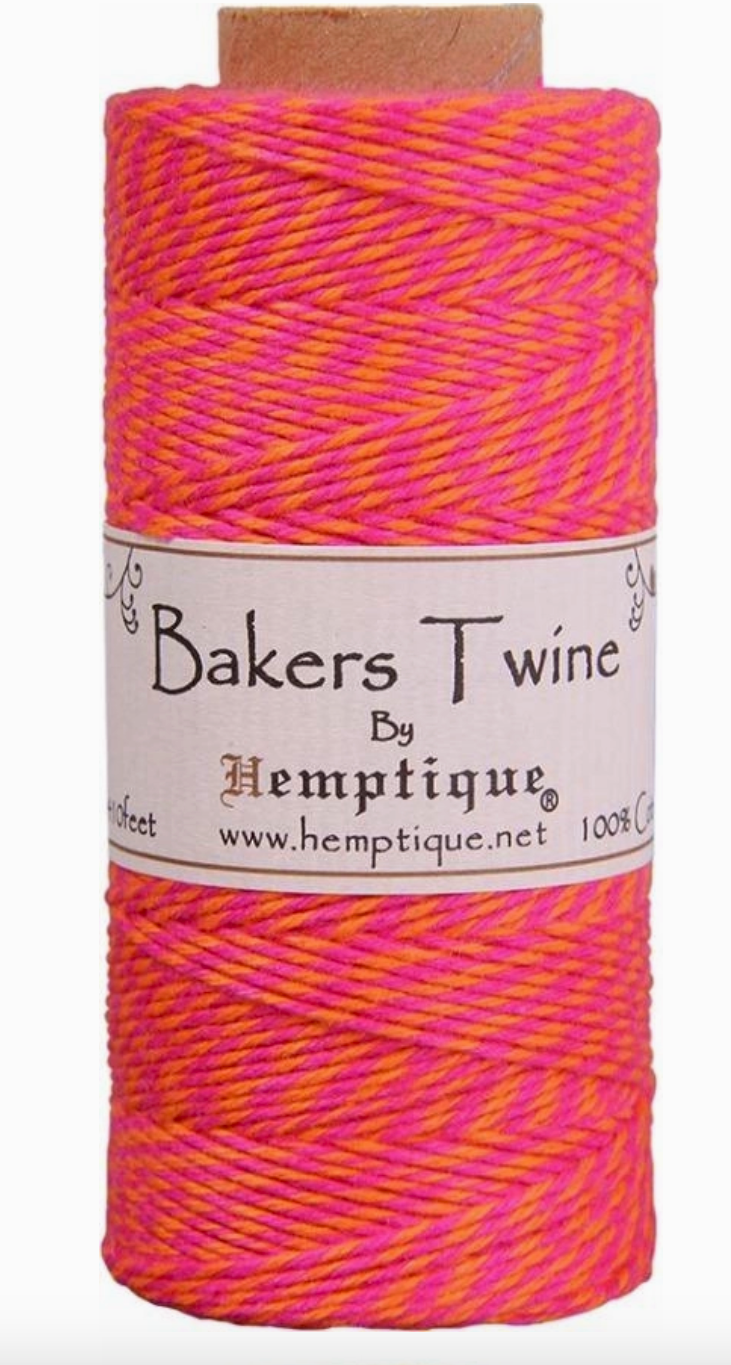 Cotton Bakers Twine, 2-Ply Spools