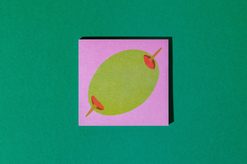 Olive Sticky Notes