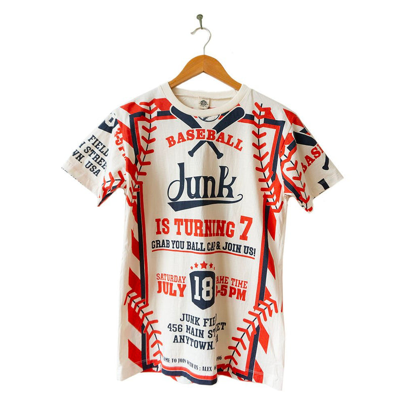 Soft Cotton Tee, Baseball Junk