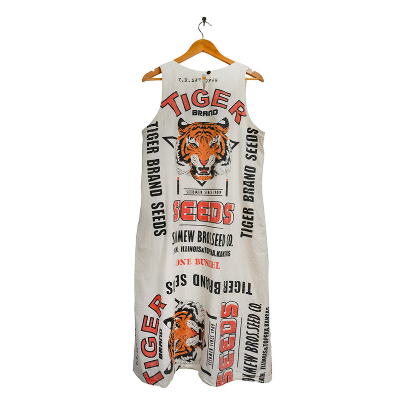Raw Cotton Tiger Dress