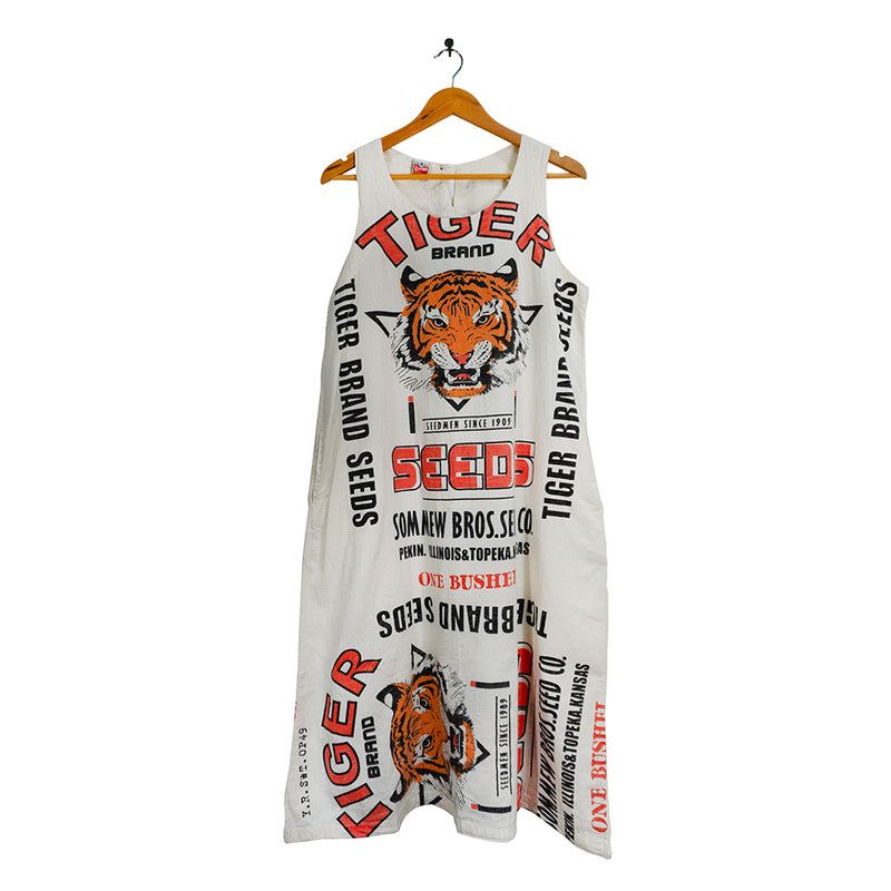 Raw Cotton Tiger Dress