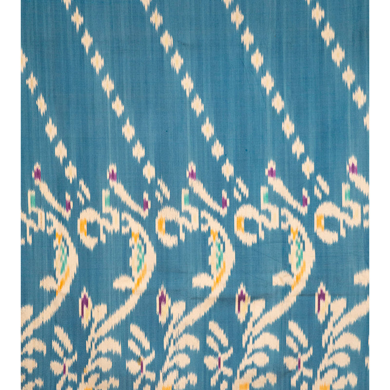 Vintage Burmese Silk Ikat