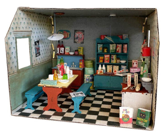 Sam & Julia - Cardboard Room - Kitchen