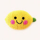 Handmade Happy Lemon Baby Rattle