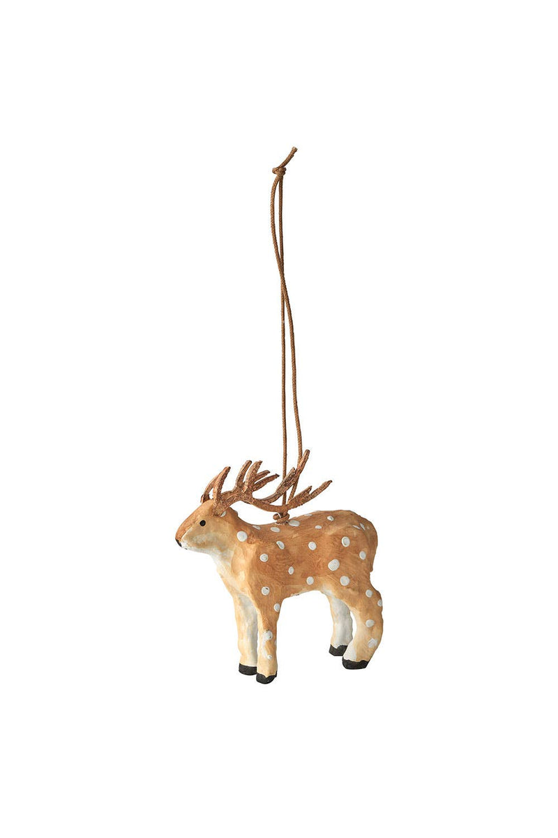Reindeer Ornament, Paper Mache