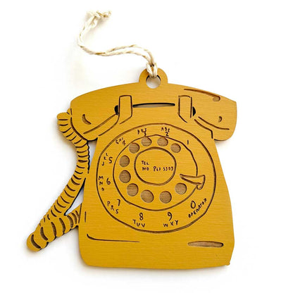 Pic of the Old School Telephone Ornament""