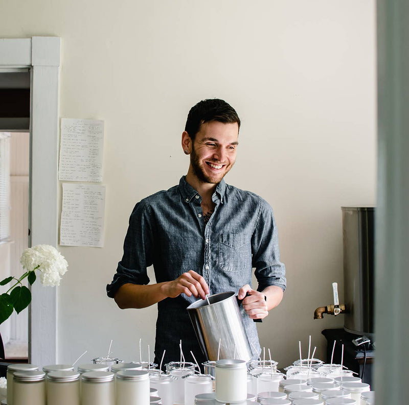 Vetiver Smoke Essential Oil Candle