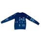 11:11 Indigo Cotton Sweatshirt