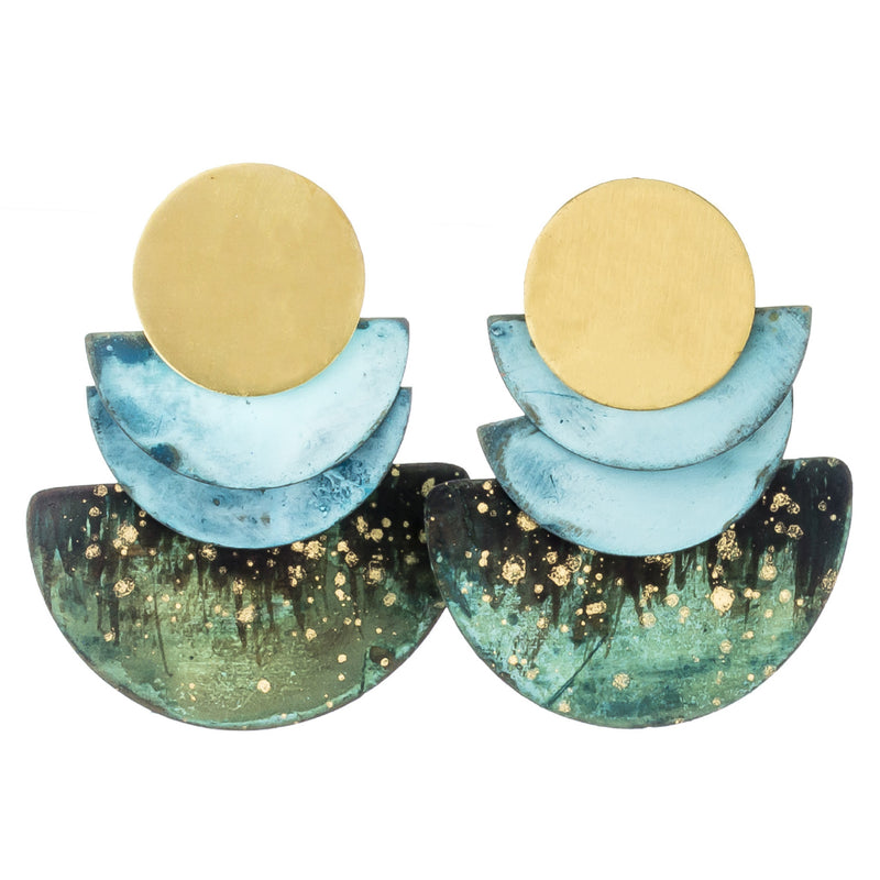 Inca Earrings by Sibilia