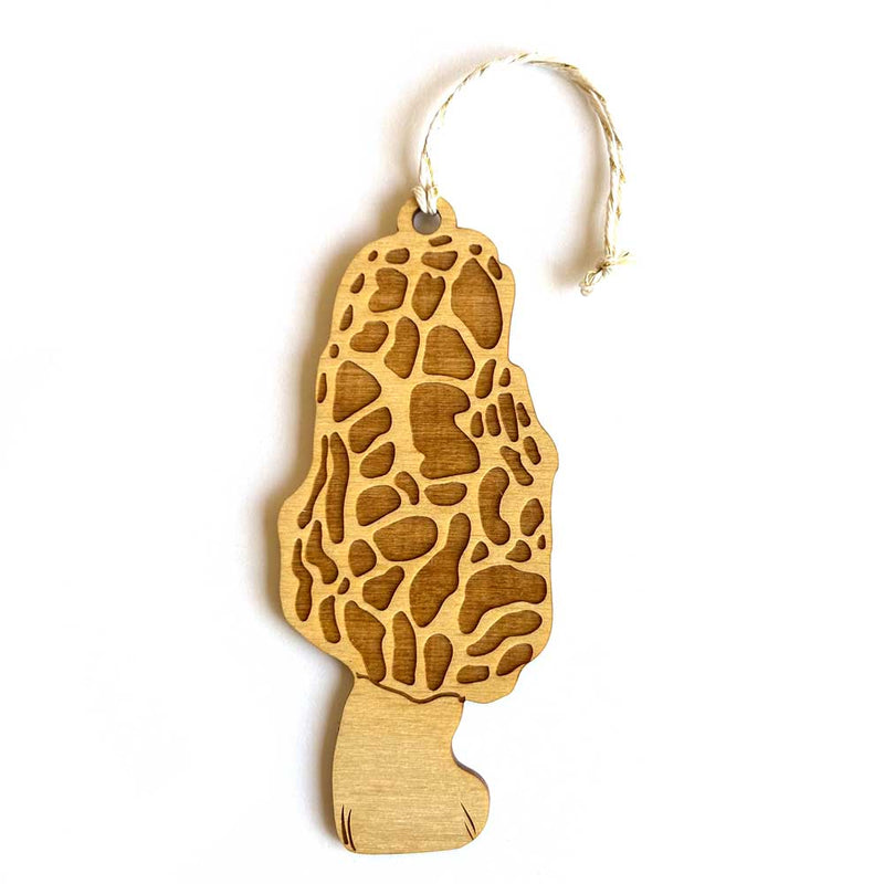 Pic of the Morel Mushroom Ornament""