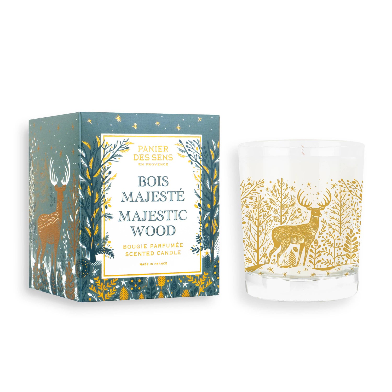 FRENCH MAJESTIC WOOD CANDLE