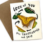 Life-cycle - Butterfly Magnet w/Card