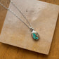 TURQUOISE PETAL NECKLACE