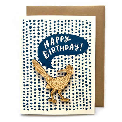 Pic of the Happy Birthday - Roadrunner Magnet w/Card""