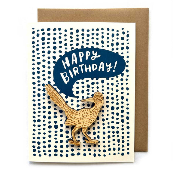 Pic of the Happy Birthday - Roadrunner Magnet w/Card""