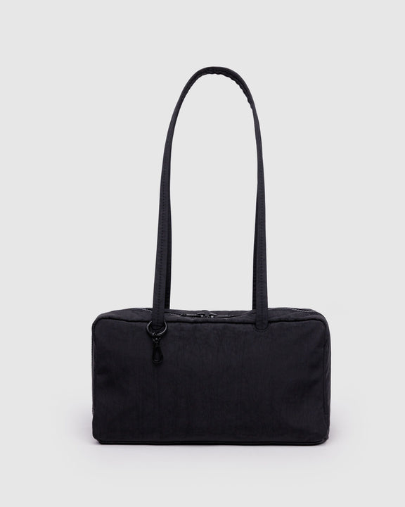 baggu leather backpack black black Baggu Nylon Bowler Bag, Black – Cargo Inc