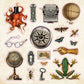 The Sticker Book of Curiosities