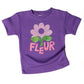 Fleur French Flower  Tee Shirt