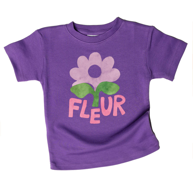 Fleur French Flower  Tee Shirt