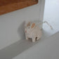 Rabbit Ornament, Paper Mache