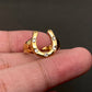 HORSESHOE 18K PLATE