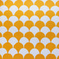 Patterned Paper Clamshell Transparent Orange