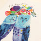 Barn Owl Let Love Grow Greeting Card