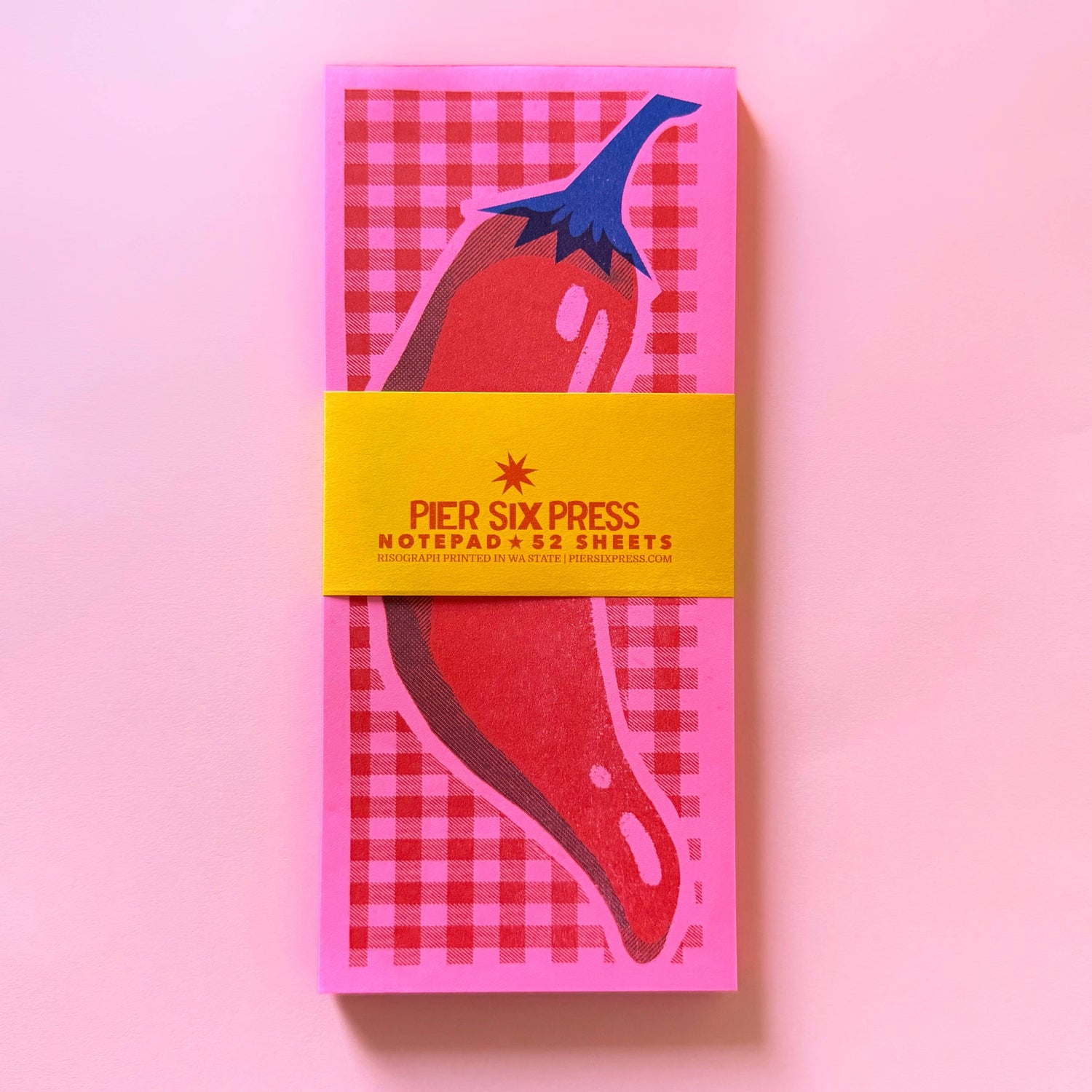Red Chili Pepper Market Notepad