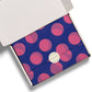 Blue and Pink Dots tissue paper