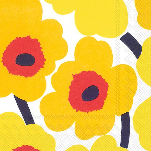 Cocktail Napkin, Marimekko,  UNIKKO