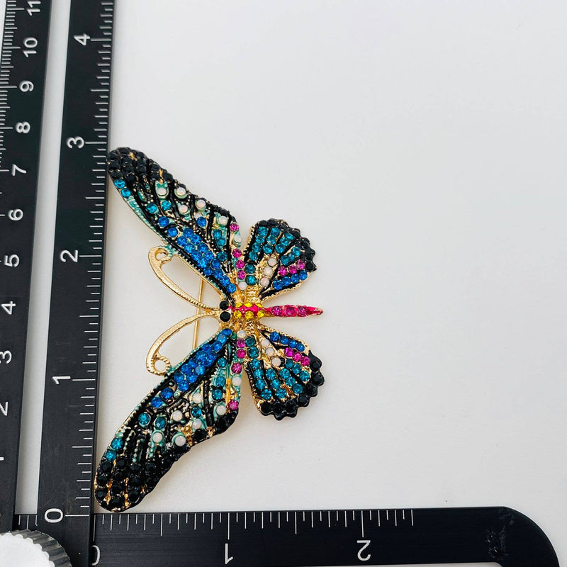 RHINESTONE BUTTERFLY