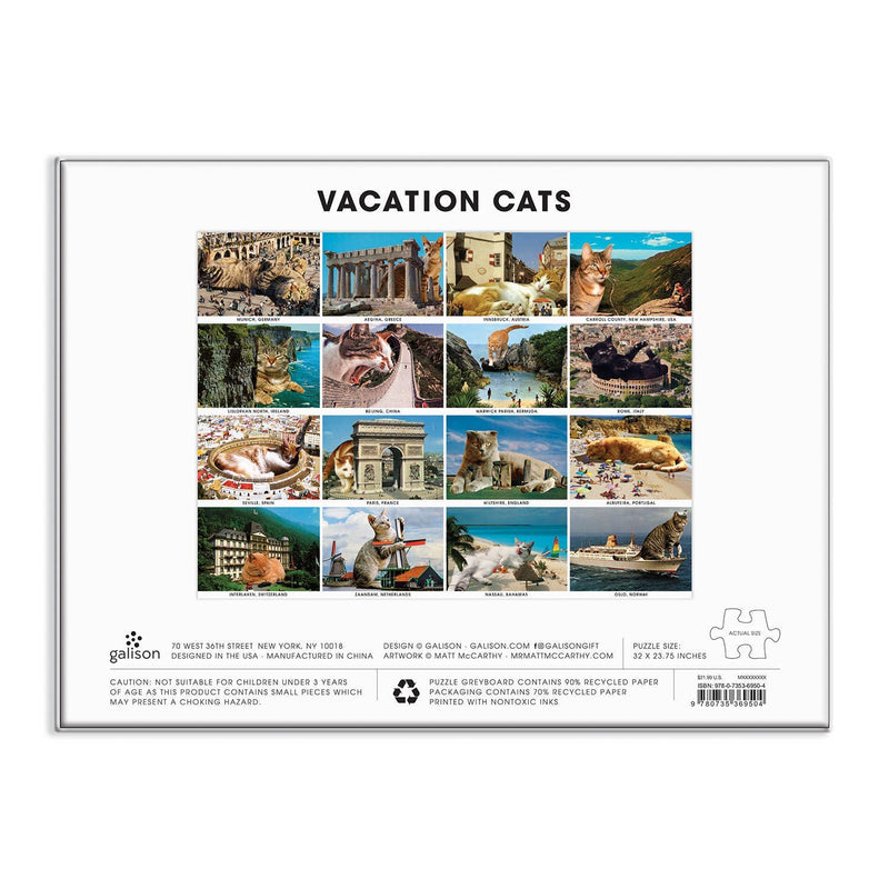 Puzzle, Vacation Cats