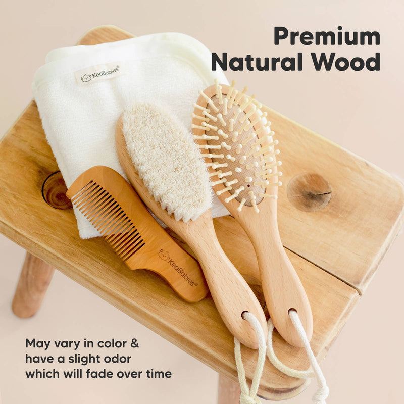Baby Hair Brush and Comb Set