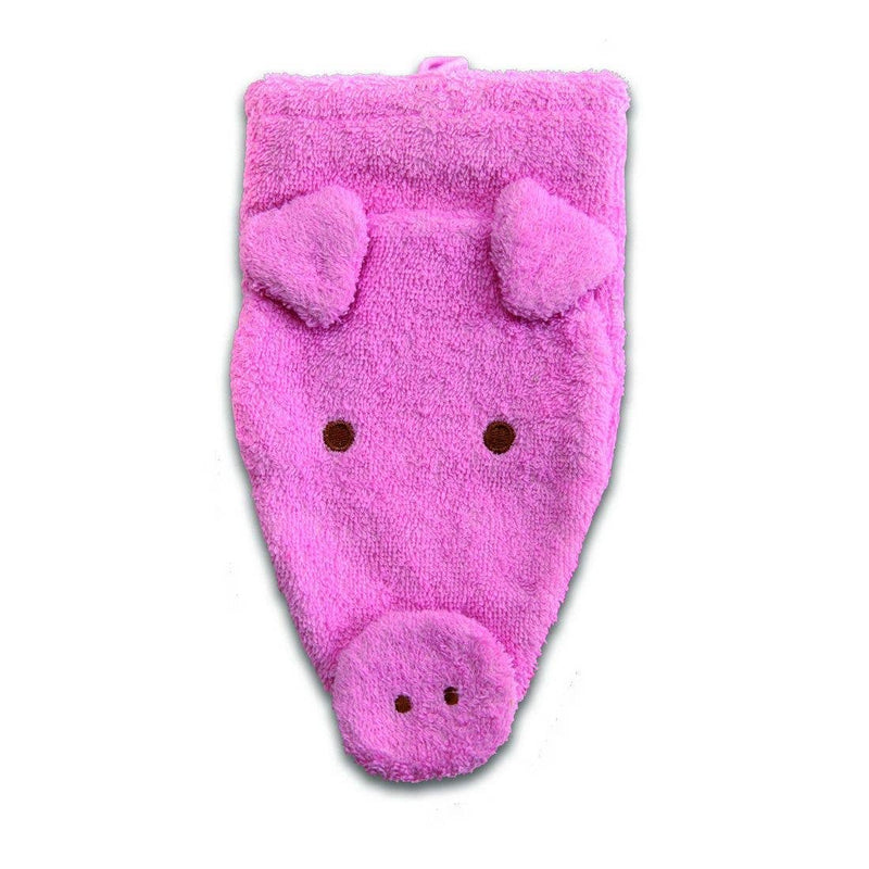 Organic Cotton Pig Washcloth