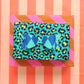 Patterned Tissue,  Leopard  Apple/Jade