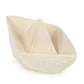 Origami Boat White