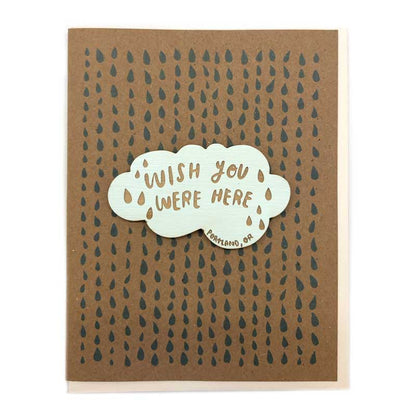 Pic of the Wish You Were Here - Name Drop Cloud Magnet w/Card""
