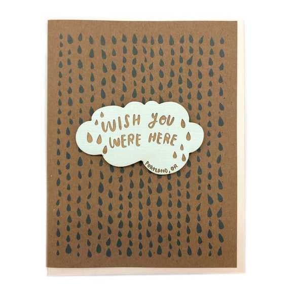 Pic of the Wish You Were Here - Name Drop Cloud Magnet w/Card""