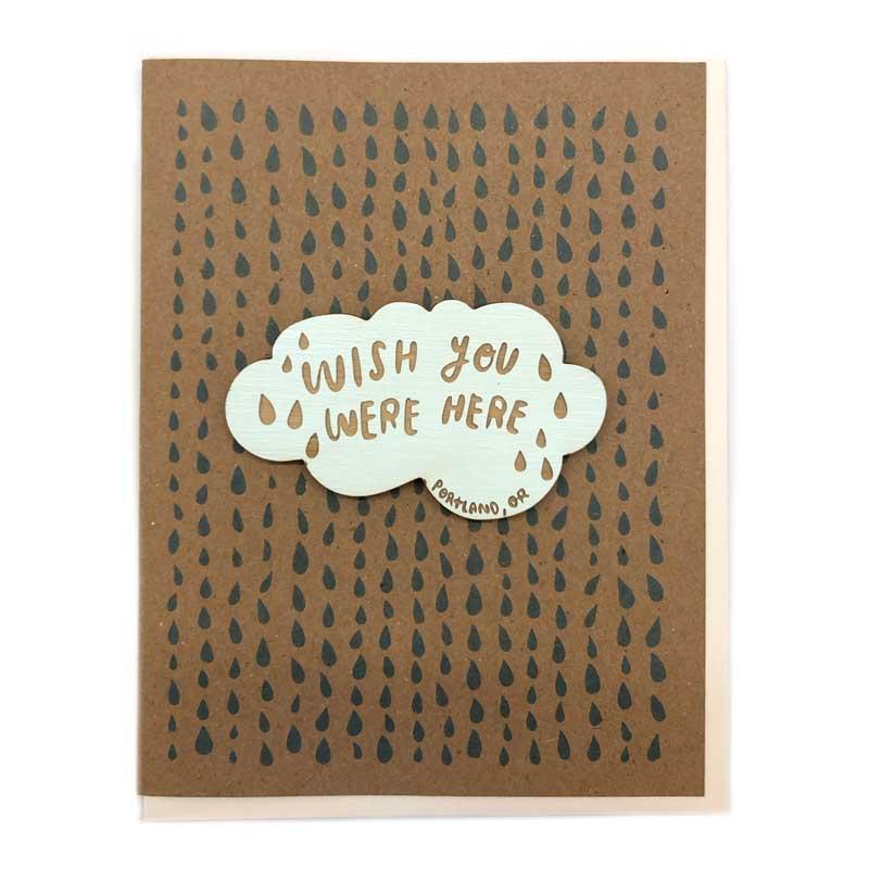 Pic of the Wish You Were Here - Name Drop Cloud Magnet w/Card""