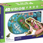 4D Vision Frog anatomical model packaging with frog illustration on a green and blue background
