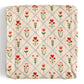 Scandinavian Folk Floral Diamond Muslin Baby Swaddle Blanket