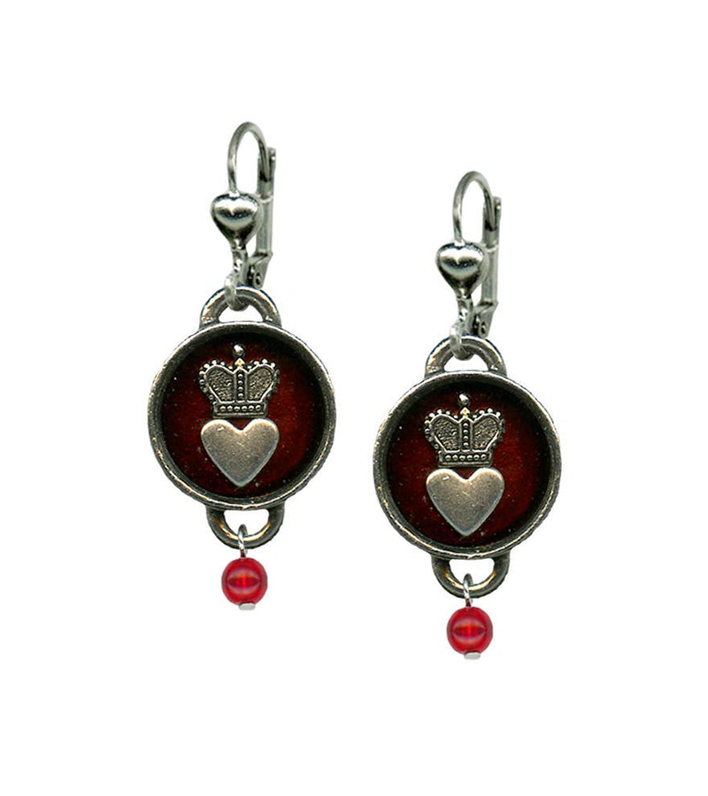 Shadow Box Crowned Heart