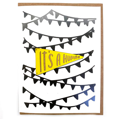 Pic of the It's a Human - Pennant Magnet w/Card""