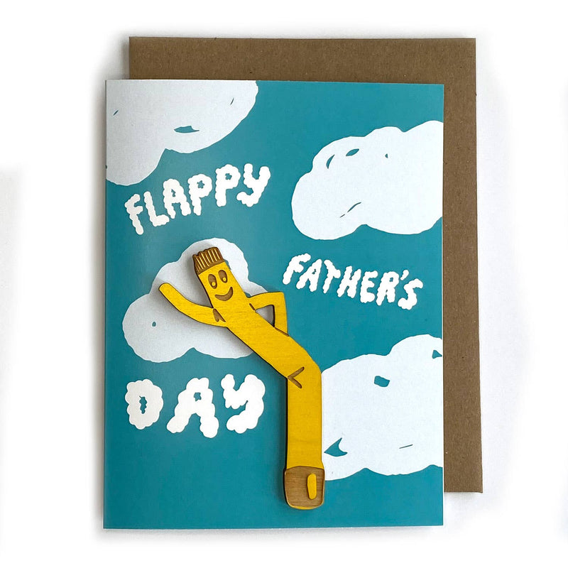 Pic of the Flappy Father's Day - Air Dancer Magnet w/Card""